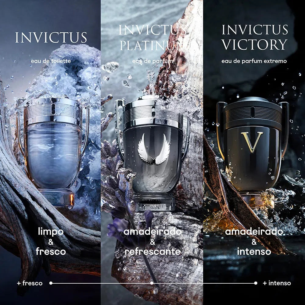 Invictus Platinum Paco Rabanne –  Parfum für Herren – Eau de Parfum - 100ml