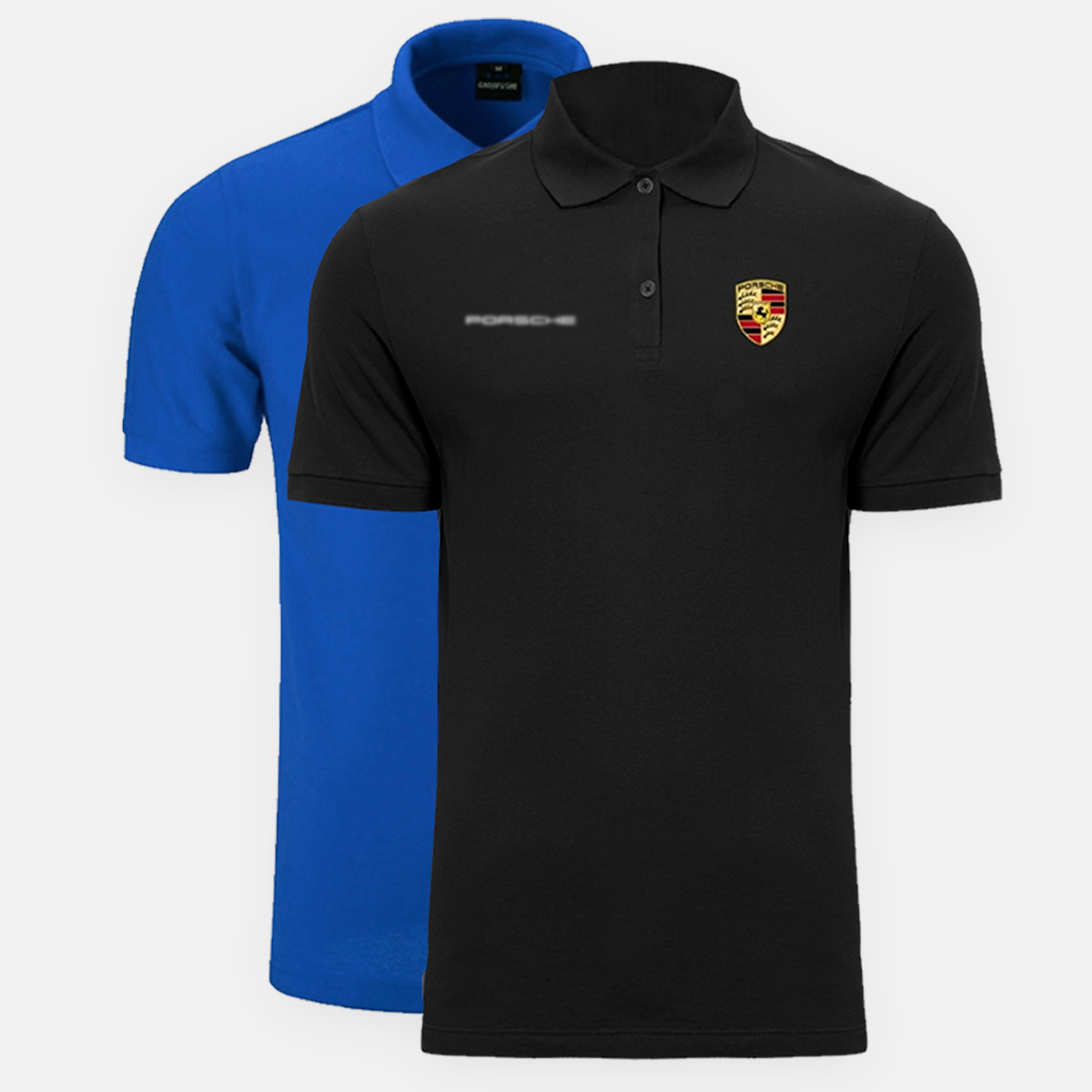 [KAUFEN SIE 1, ERHALTEN SIE 2] Kit 2 Porsche-Poloshirts