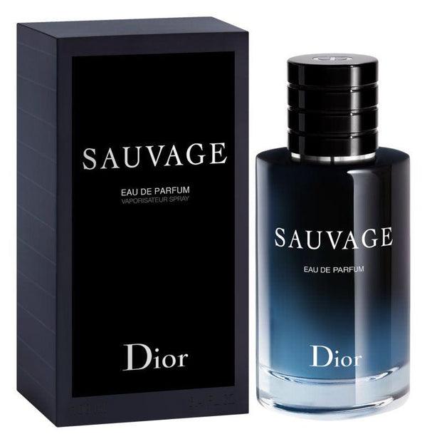 3 parfums Dior SAUVAGE, Yves Saint Laurent Y MEN und Versace EROS