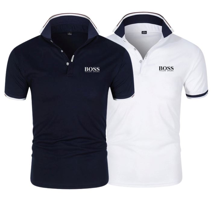 [1 ZAHLEN 2 ERHALTEN] Boss Essential Polo Kit 2 – LETZTE 5 EINHEITEN